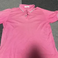 CASHING ポロシャツ ピンク 半袖
