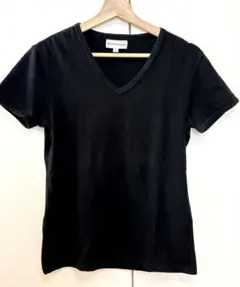 EMPORIO ARMANI 00s VネックTシャツ 黒 M 無地のサムネイル