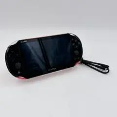 【美品】PS Vita Wi-Fiモデル ブラック × ピンク PCH-2000