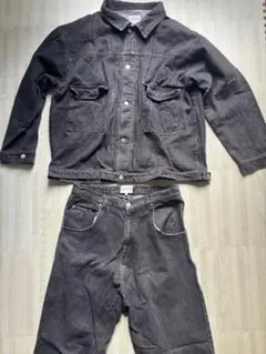 セットアップ デニムジャケット