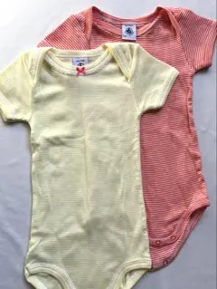 ベビー半袖肌着　プチバトー 12m/74㎝　未着用