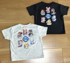 新品 パウパトロール 半袖Tシャツ 90cm 2枚セット パウパト お揃いリンク