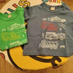 DILASH はたらくくるまTシャツ　dl26es120のサムネイル