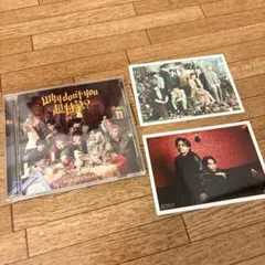 Why? don't you 超特急？ CD ブロマイド 生写真 タクヤ カイ