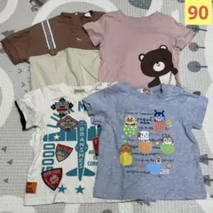 半袖　Tシャツ　4枚セット　サイズ90　まとめ売り
