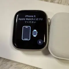 Apple Watch Series 7 41mm スタライトアルミニウム