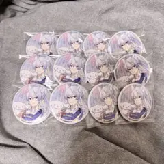 カラフルピーチ からぴち　どぬく サンリオ　缶バッジ 等身