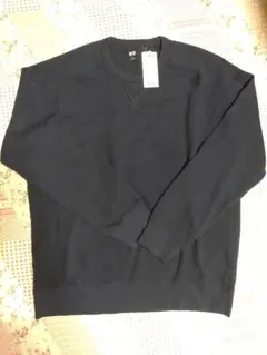 ☆新品、未使用‼️ユニクロ メンズ スウェットシャツ ネービー XL☆のサムネイル