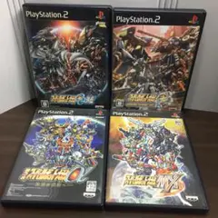 PS2ソフト　スーパーロボット大戦シリーズ　4本セット