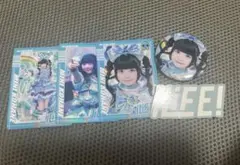 MEGALiFE! iLiFE! トレカ 缶バッジ ステッカー 虹羽みに