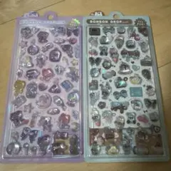 ボンボンドロップシール ちょこみん まじょねこ 2種セット