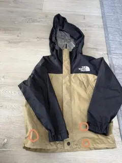 The North Face フード付きジャケット 黒/ベージュ