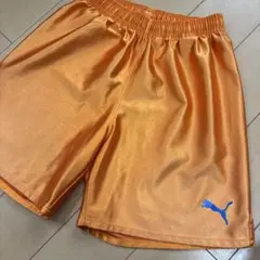 サッカー　プーマ　PUMA オレンジ ハーフパンツ　150cm