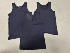 黒のアンダーシャツ3枚セット　エアリズム　140