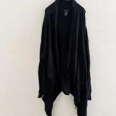 THE LIMITED【L】カーディガン ブラック トップス 長袖 無地 人気