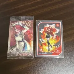 にじさんじ　レイン・パターソン　8周年 クリアカード　特典　ウエハース