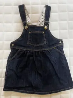 ♡プチバトー♡デニムジャンパースカート　18m/81cm