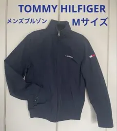 TOMMY HILFIGER ネイビーナイロンジャケット M