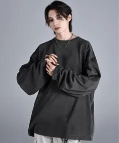 【ADRER】エクストラクオリティワイドスリーブ(オーバーサイズ)ロンT