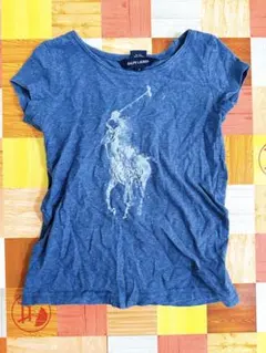 Ralph Lauren Tシャツ サイズ110㎝ ネイビー　カットソー