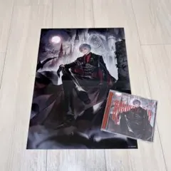 葛葉 Adamantite アニメイト特典 A3 クリアポスター cd