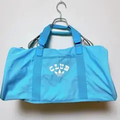 CLUB adidas ボストンバッグ　80s 90s ターコイズブルー