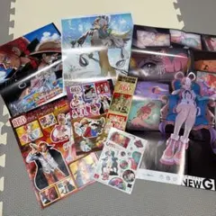 週刊少年ジャンプ付録 最強 ワンピース シール ポスター ウタ シャンクス