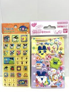 たまごっち　タイルシール　たまもりしーるリフィル　わくわくバースデー