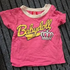 BABYDOLL Tシャツ サイズ90 ピンク