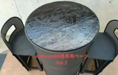 No.2　scnnnat88様専用ページ❗️マッドブラック天板付き