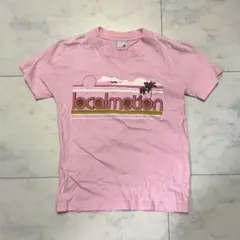 Local Motion ロゴプリント Tシャツ ピンク　Y2K？のサムネイル