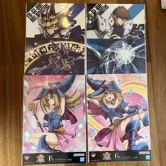 一番くじ　遊戯王　シリーズvol.4　三幻神顕現　クリアポスタ6種