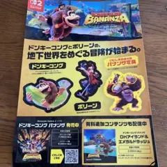 Nintendo Switch 2 ドンキーコング バナンザシール