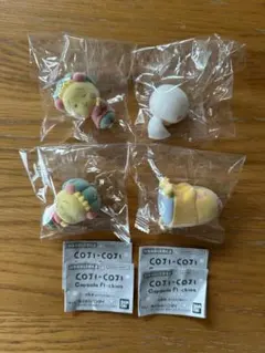 【新品未開封】コジコジ カプセルフロッキーズ 全４種【ガシャポン】コンプリート