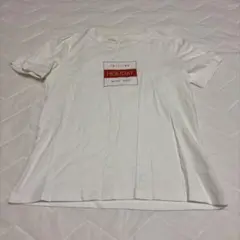 GU ホワイト Tシャツ プリント入り