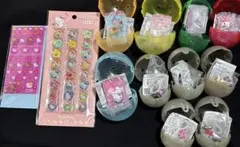 シール　キティちゃん　サンリオ　平成ギャルチャーム　めじるしアクセサリー