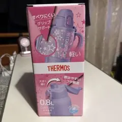 THERMOS 真空断熱スポーツボトル FJS-800F 0.8Lパープルピンクのサムネイル