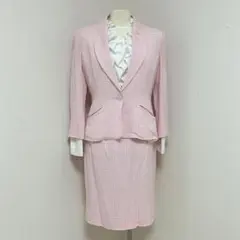 80s 日本製 ヴィンテージ セットアップ 昭和レトロ ピンク チェック スーツ