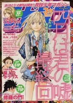 ［四月は君の嘘］最終回掲載号 月刊少年マガジン 2015 3月超特大号 4月は君の嘘」最終回掲載号 月刊少年マガジン 2015年3月超特大号