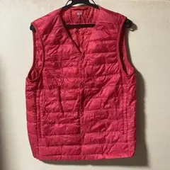 UNIQLO ユニクロ ウルトラライトダウン ベスト インナーダウン レッド