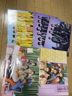 なにわ男子クリアファイル 5枚セット