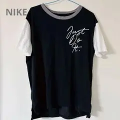 Nike Just Do It 半袖Tシャツ 黒/白 LサイズDRI-FIT