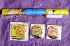 にじさんじ　星川サラ　柏レイソル ペナントアクキー　缶バッジセット