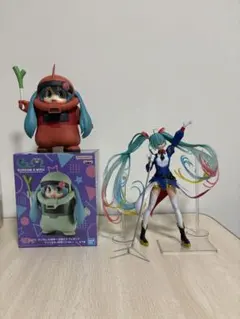 GUNDAM x MIKU コラボフィギュア3点セット 初音ミク　プライズ