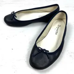 レペット スエード ブラック repetto 38.5 24.3 バレエシューズ - メルカリ