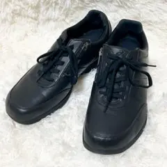 아식스 가다시 워커 플러스 24.0cm 올 블랙 사이드 Zip