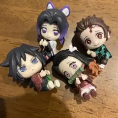 鬼滅の刃　ハグコット　ガチャ　ケーブルマスコット　セット　竈門炭治郎　冨岡義勇