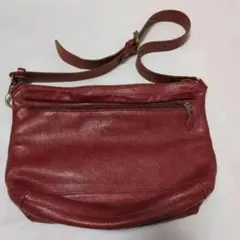 IL BISONTE イルビゾンテ ショルダーバッグ レッド 赤