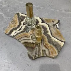 大理石プレート　アクセサリープレート　飾り台　小物置き　ディスプレイ　トレイ