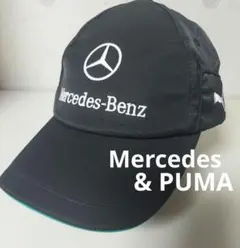 美品 メルセデスベンツ PUMA コラボ 帽子 キャップ